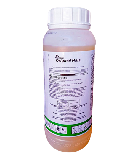 Glifosato Roundup 1 litro - Glifosato 48% Veneno Mata Mato Herbicida