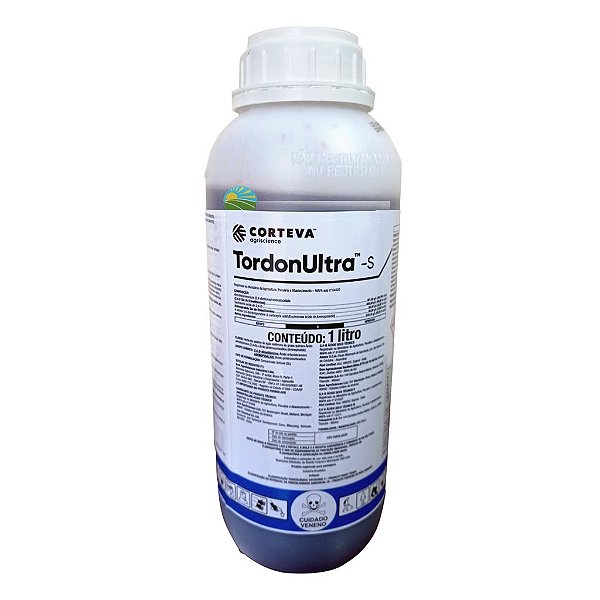 Tordon Ultra 2,4-D 1 Litro - herbicida para Folhas Largas gramados e pastagens