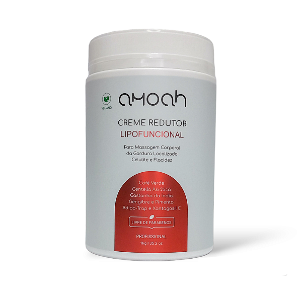 Creme de Massagem Redutor Lipofuncional 1000g | Amoah