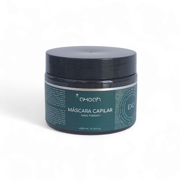 Máscara Capilar Nano Therapy Exo Verde 300ml I Amoah