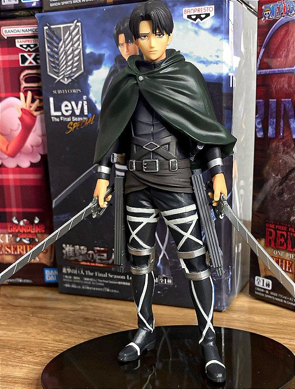 Figura - Levi Ackerman Shingeki no Kyojin (Attack on Titan)