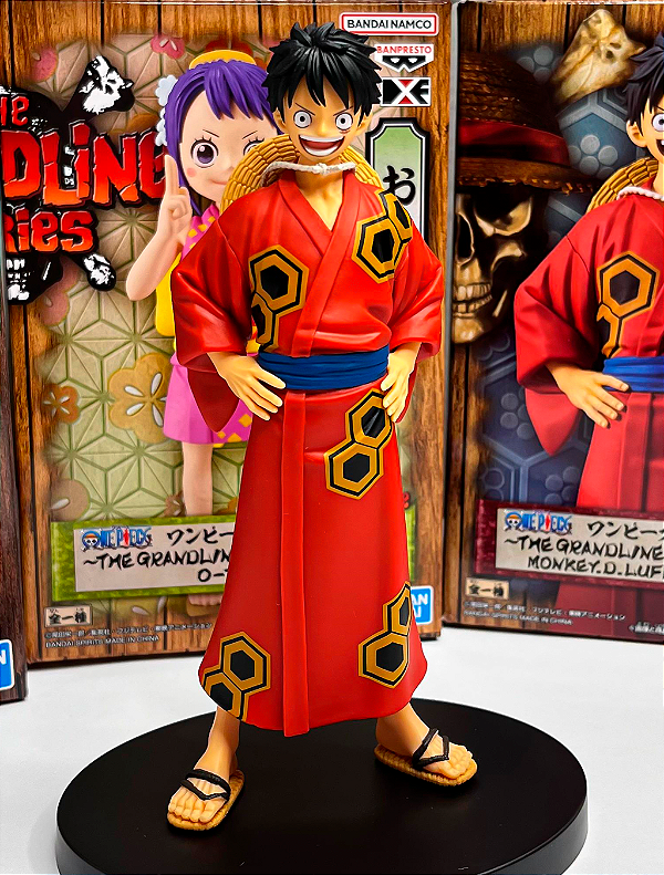 Figura Luffy One Piece - The Grandline Series