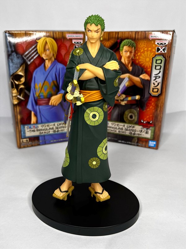 Figura Zoro One Piece - The Grandline Series