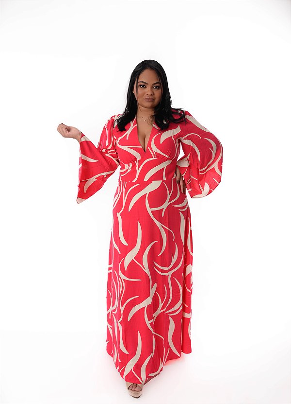 Vestido Longo Pink