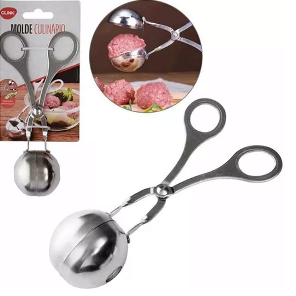 Molde Modelador Culinário Inox - Almondegas
