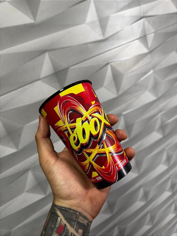 copo deboxe vermelho