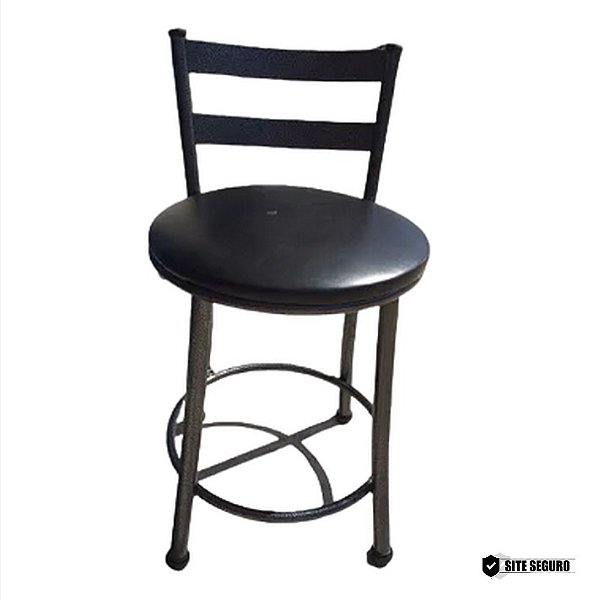 Banqueta Baixa União De Aço