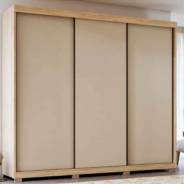 Guarda roupa New Prime s/espelho Robel 2,74