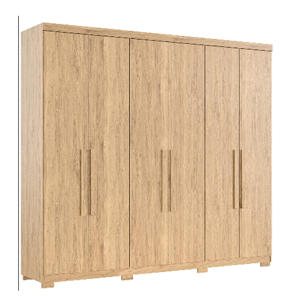 Guarda roupa Monarca Robel 6 Pts 2,74