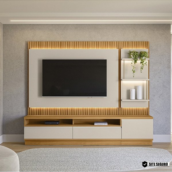 CONJUNTO RACK + PAINEL + 1 MODULO LATERAL SAO PAULO
