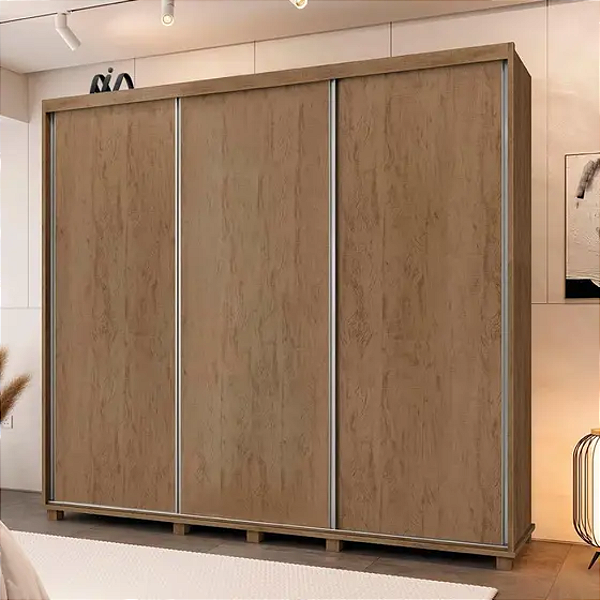 Guarda Roupa Berlin 3 Portas s/Esp 2,55m Barreto Lonçarcci