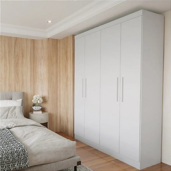 Guarda Roupa Supreme 4 portas e 2 gavetas Batrol COD:1208