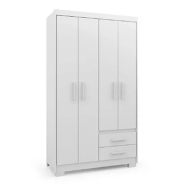 Guarda Roupa 4P 2G c/Pé Primacy 1196 Batrol