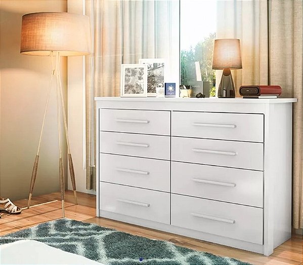 Cômoda 8 Gavetas Elegance 2085 Batrol