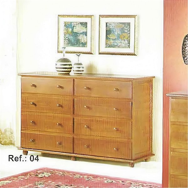 COMODA BH 8 GAVETAS REF: 4
