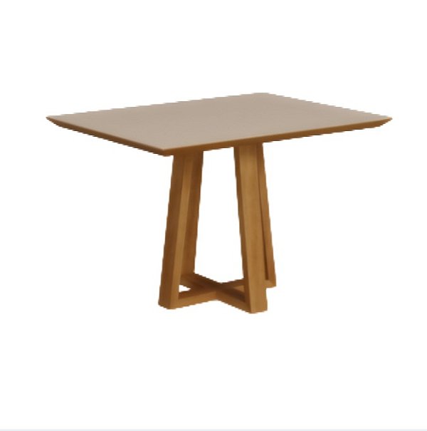 MESA RENATA 1,60 C/VIDRO FLAMINGO