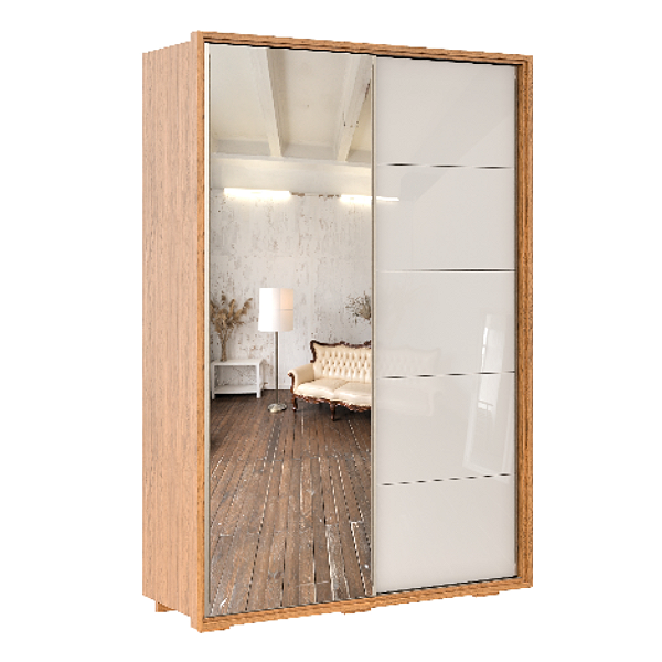 Guarda roupa Robel Concept 1.66  1 porta c/espelho