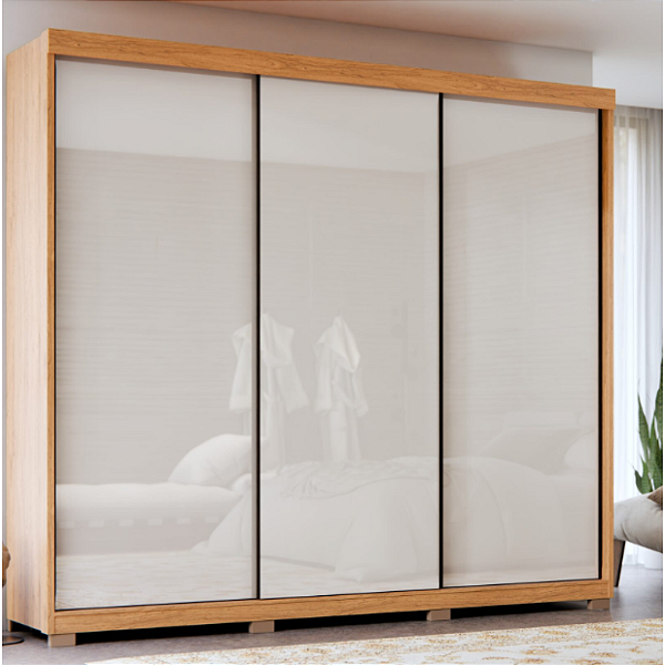 Guarda roupa New Prime s/espelho Robel 2,74
