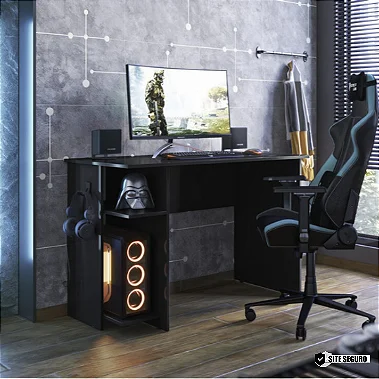 Mesa p/Escritório Gamer QMOVI 3875 *PRONTA ENTREGA*