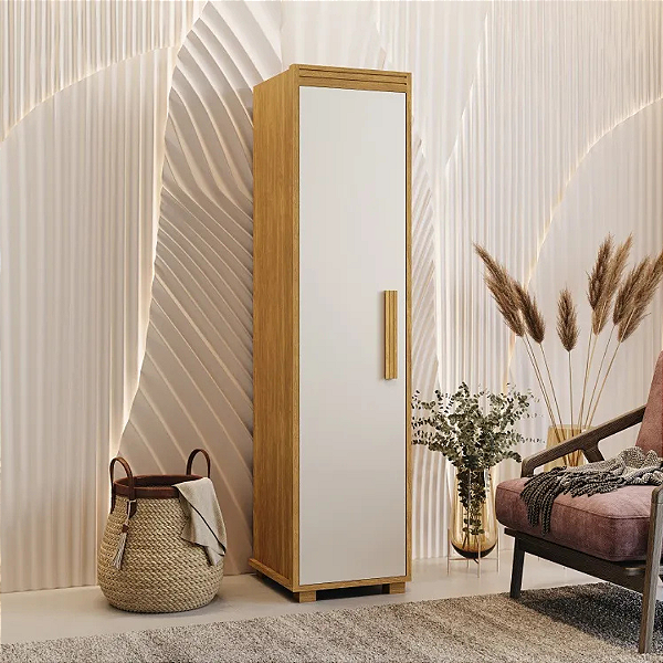 Multiuso Malta 100% MDF Cinamomo/Off-White Barreto Lonçarcci