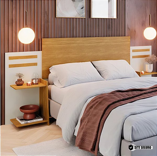 0030.07 BARRETO CABECEIRA GRECIA 140/160 CINAMOMO/OFF WHITE