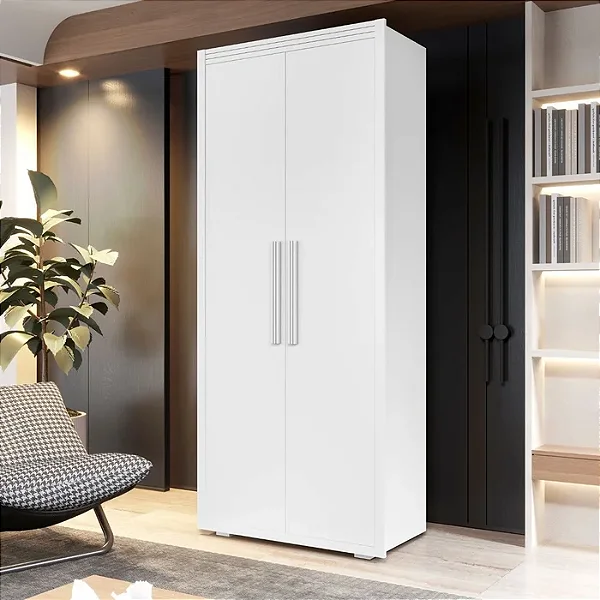 0020.01 BARRETO MULTIUSO DUBLIN 2 PORTAS BRANCO