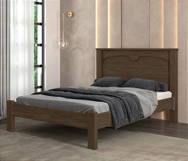 0016.02 BARRETO CAMA CASAL AMSTERDA LEGNO