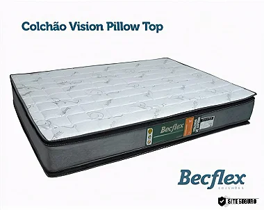 0400.13 BECFLEX COLCHAO VISION PILLOW TOP 158X198X28 D80