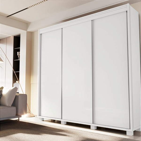 0034.01 BARRETO ROUPEIRO BARCELONA 3P BRANCO