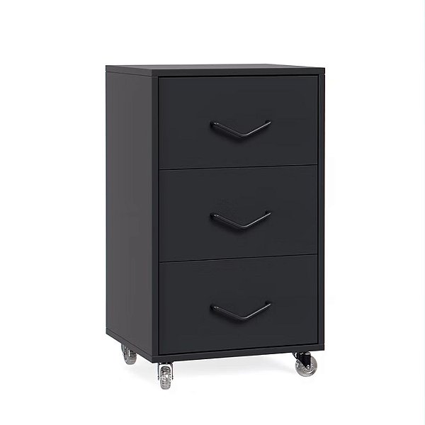 58420 EJ GAVETEIRO STEEL 610X400X150 PRETO