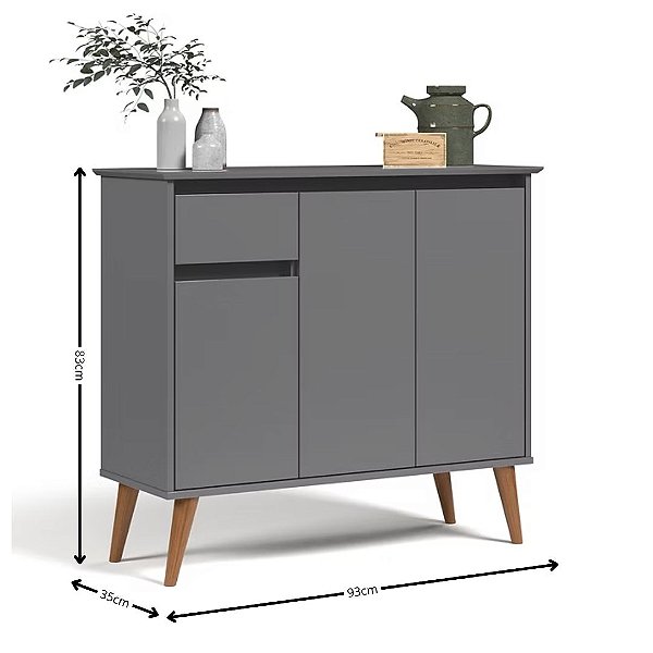 31617 EJ APARADOR VENEZA CINZA 1030X410X165