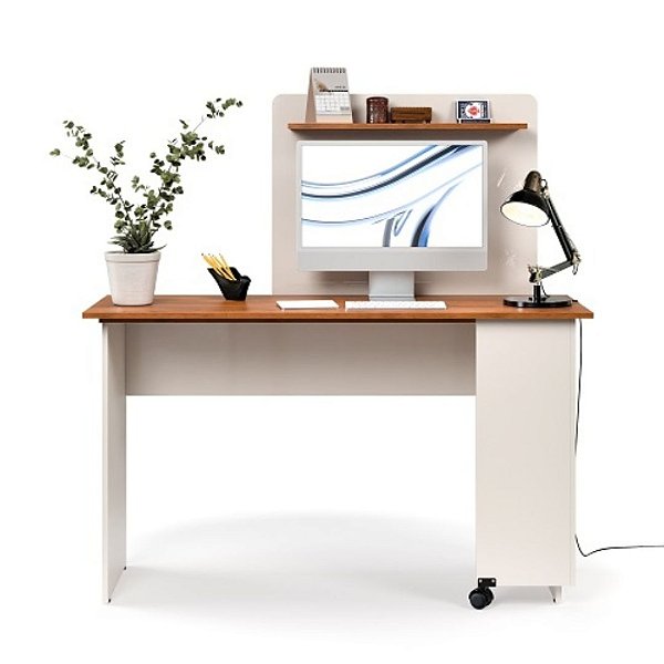 56055 EJ ESCRIVANINHA PARMA OFF WHITE/FREIJO 1080X520X95