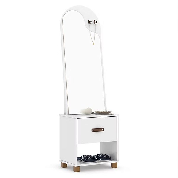 51700 EJ TOUCADOR ORGANIC BRANCO 1010X430X75