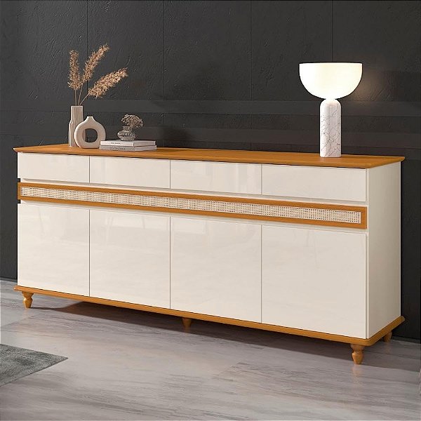 buffet 4 PORTAS OFF WHITE EDN