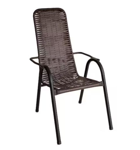 cadeira alta para área externa