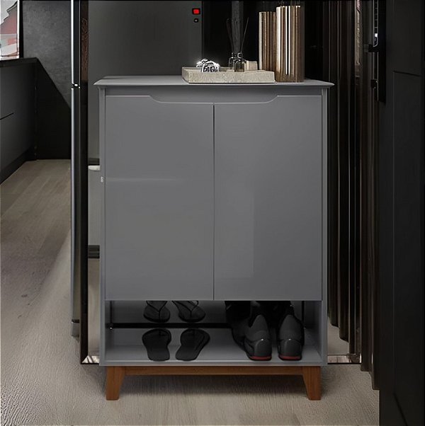 51117 EJ SAPATEIRA HALL FLOW CINZA 860X645X85