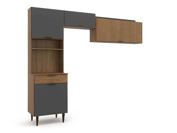 5217.16 BATROL CZNH COMPACTA 4P 1G VITTORIA IPE WOOD E GRAFITE