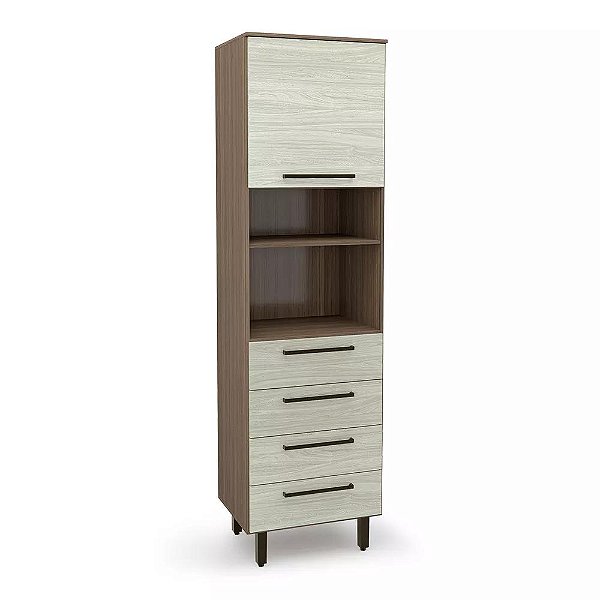 5201.21 BATROL CZNH PNLR 1P 4G MICROONDAS EVOLUTION TANNAT/LEGNO CREMA