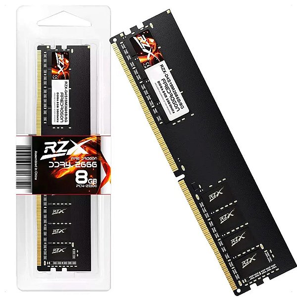 MEMORIA DESKTOP RZX 8GB DDR4 2666MHZ CL19 1.2V