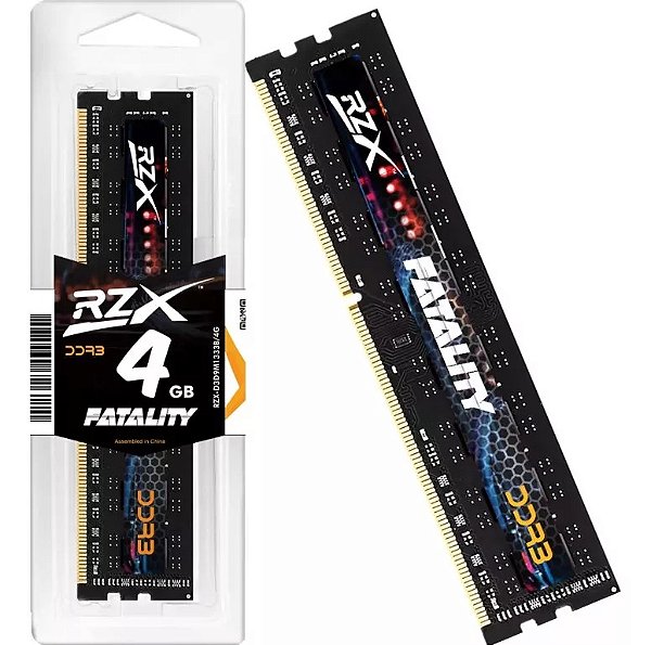 MEMORIA RAM RZX 4GB DDR3 1600MHZ DESKTOP
