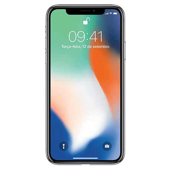 iPhone X 64 GB Prata Muito Bom