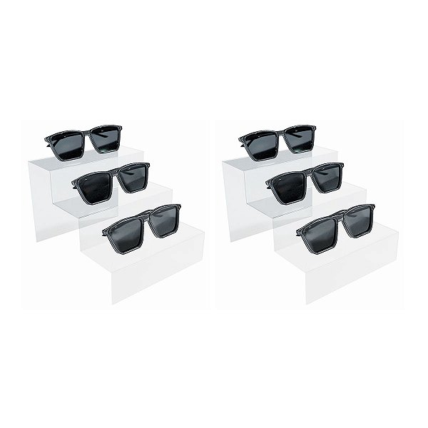 Kit 2 expositores de vitrine para 3 óculos ME261