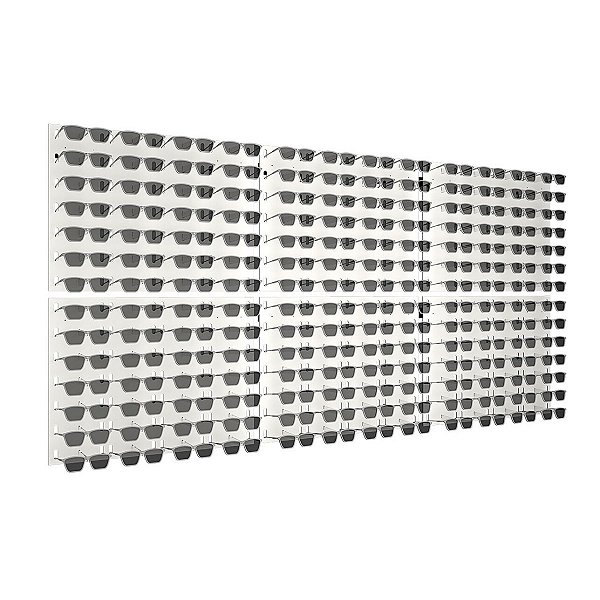 Expositor de parede para 168 óculos ME286G7