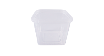 Pote C/Lacre Quadrado 250ML Prafesta C/10un