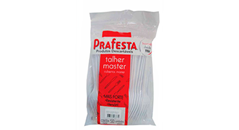Garfo Master Cristal Prafesta 01x50 Com 50 Unidades