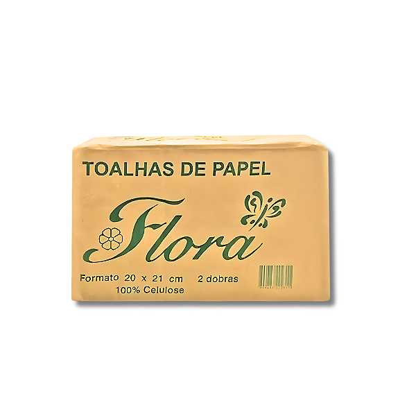 Interfolha Flora 100% Celulose 20x21