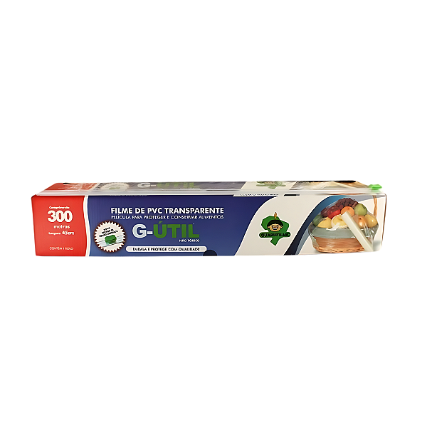 Filme PVC com Trilho 45 x 300 Metros Guarufilme