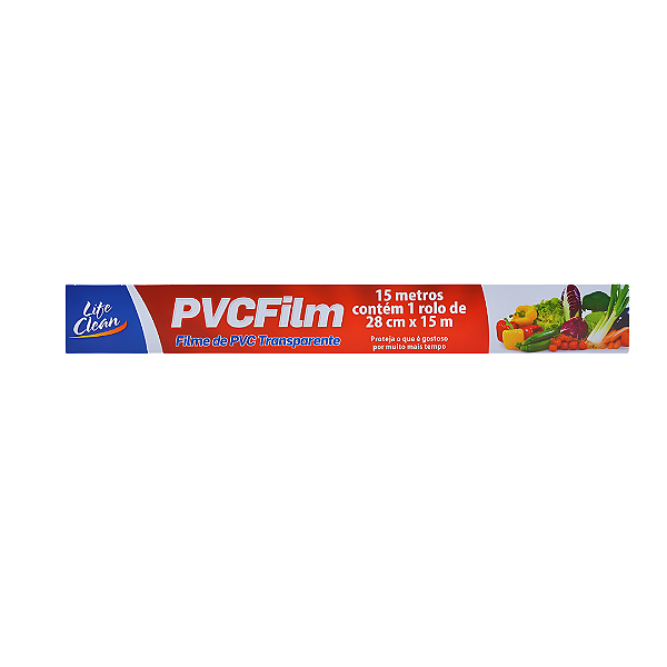 Filme de PVC Life Clean 28cm x 15m 01 Unidade