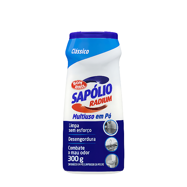 Sapólio Multiuso em Pó Radium Clássico 300g