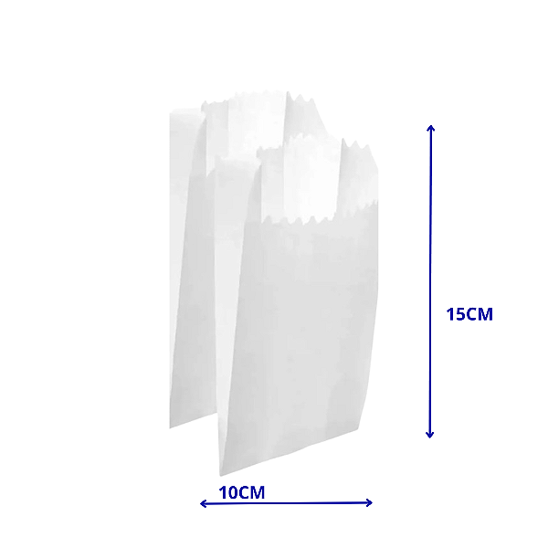 Saco Kraft Tradicional 1/4KG Embale Bem 32x17 Com 500 Unidades